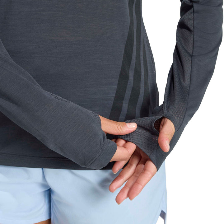 adidas W Xpr Ls Tee - carbon