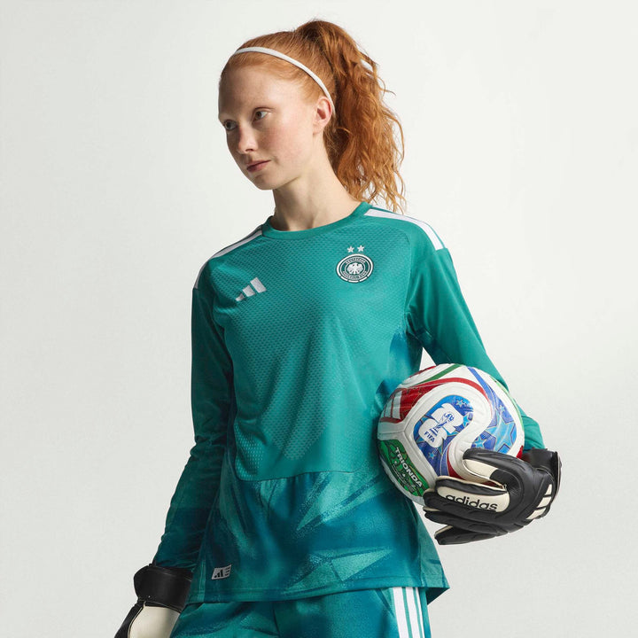 adidas Dfb H Gk Jsy Aw - actgrn