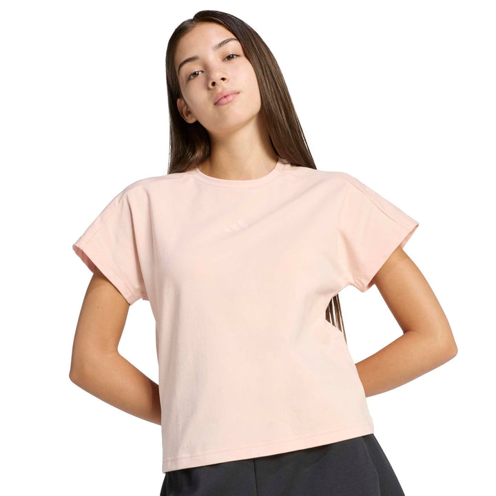 adidas Jg Fi 3S Tee - blupnk/pnktin