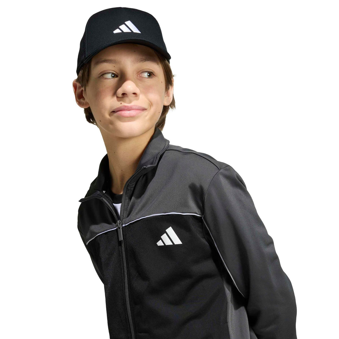 adidas J Cp Tr Ts - gresix/black/white