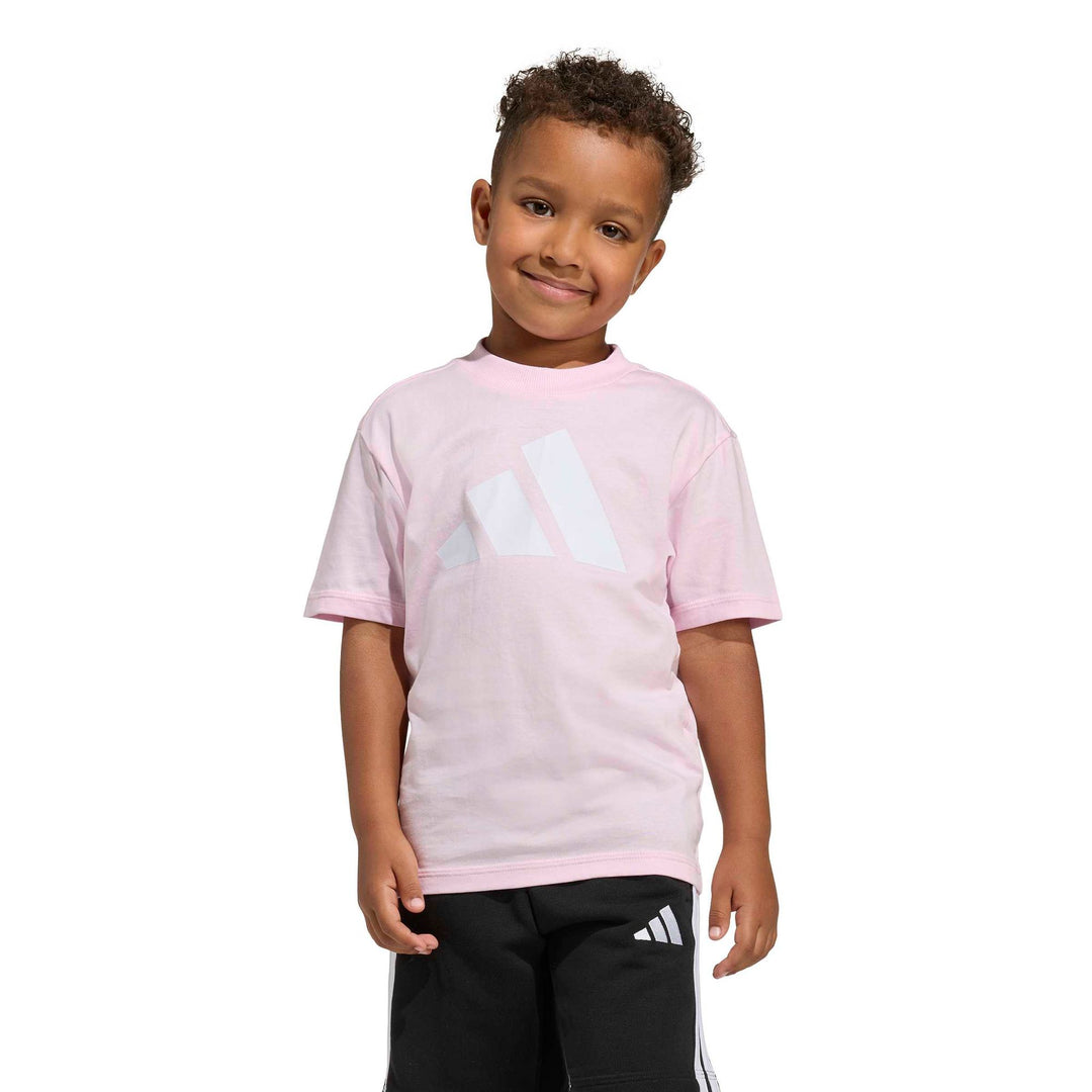 adidas Lk Bl Tee 160 - clpink/white