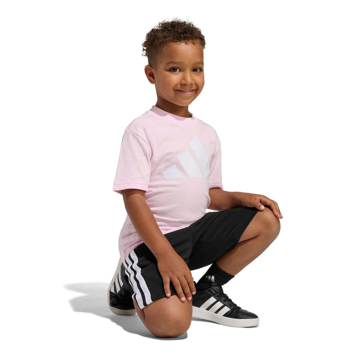 adidas Lk Bl Tee 160 - clpink/white