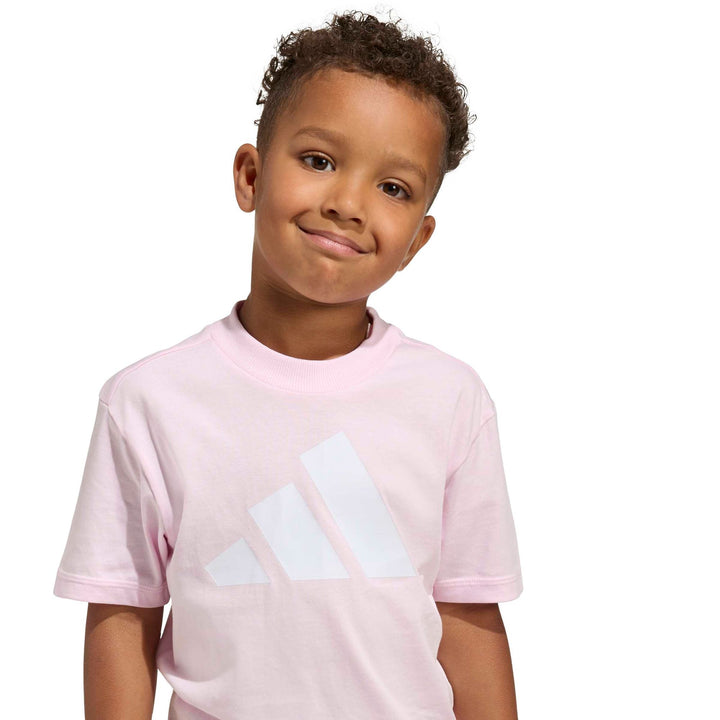 adidas Lk Bl Tee 160 - clpink/white