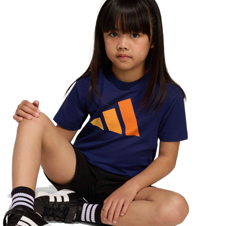 adidas Lk Bl Tee 160 - dkblue/seicta/puta/pu