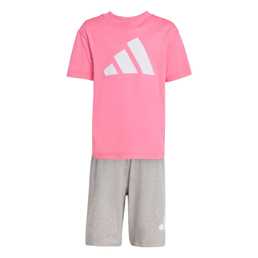 adidas Lk Bl T-Set 160 - pnkfus/white