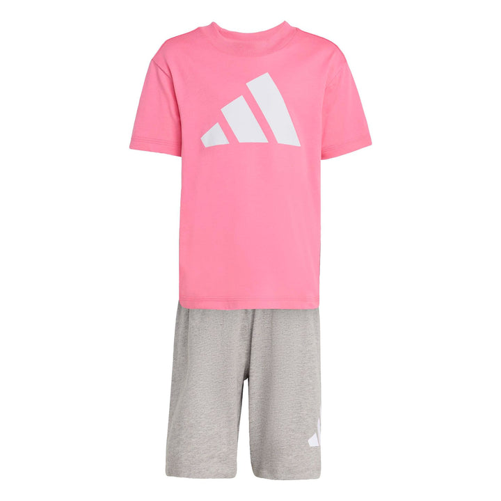 adidas Lk Bl T-Set 160 - pnkfus/white