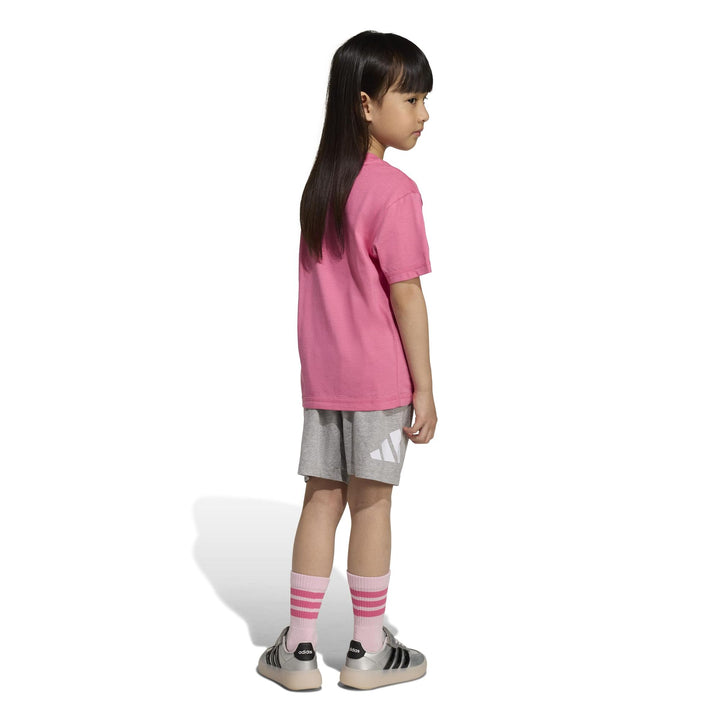 adidas Lk Bl T-Set 160 - pnkfus/white