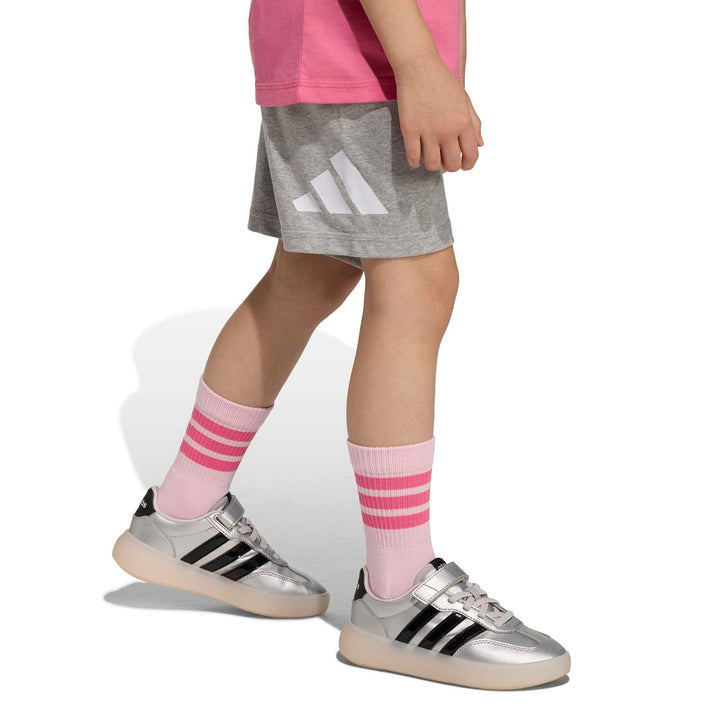 adidas Lk Bl T-Set 160 - pnkfus/white