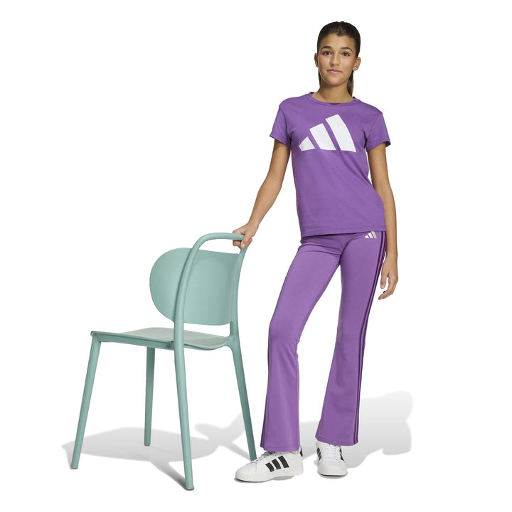 adidas Jg Bl Tee 160 - actpur/white