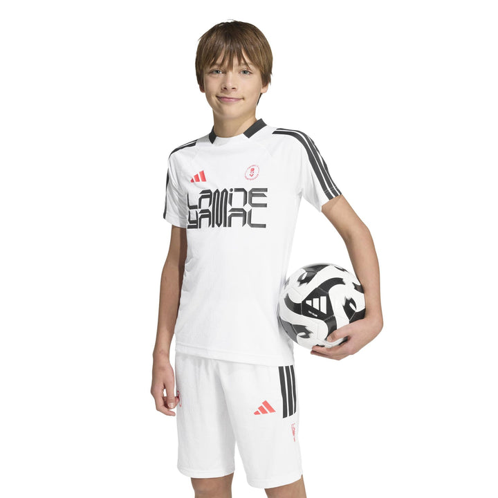 adidas Ly Hot Tee Y Kinder - white