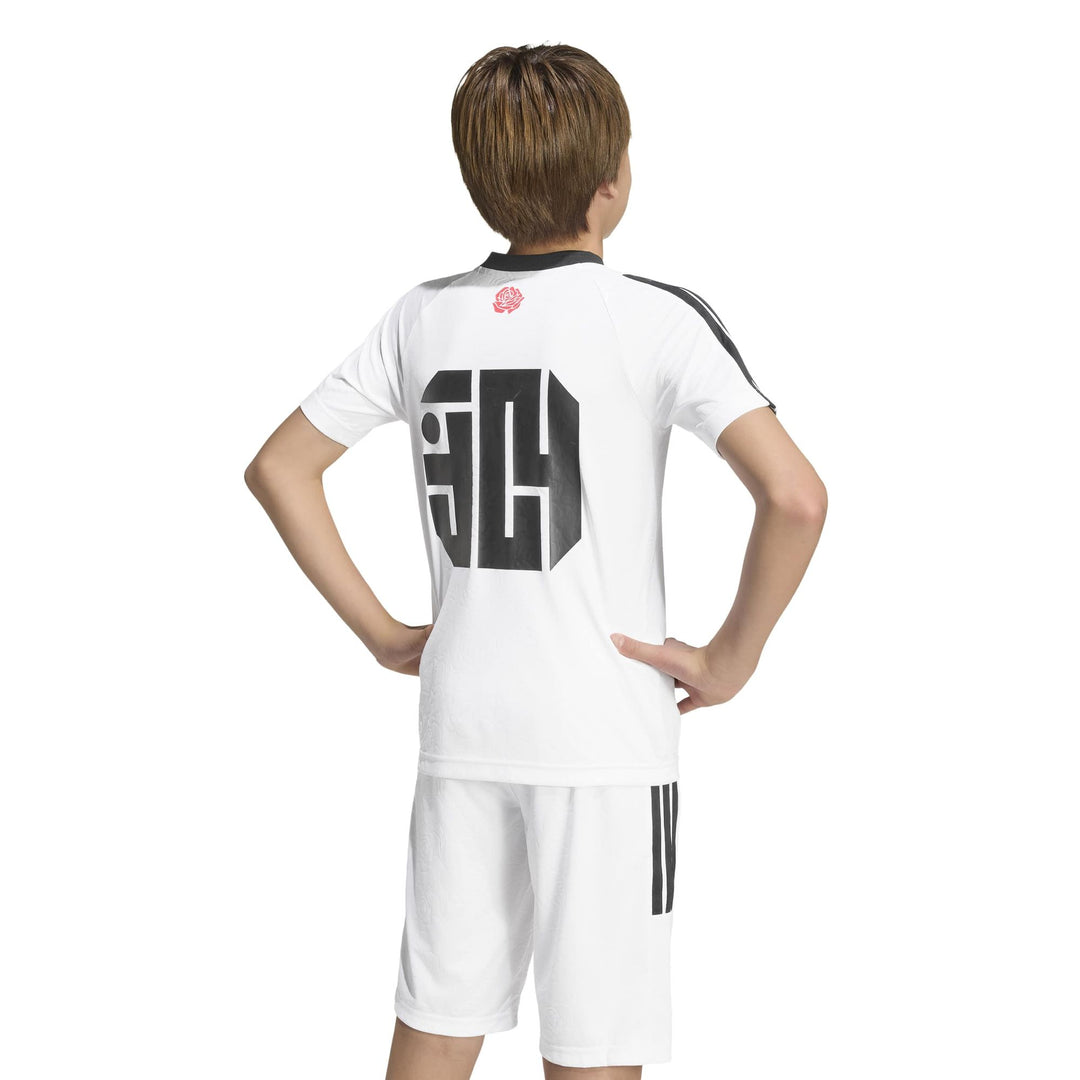 adidas Ly Hot Tee Y Kinder - white