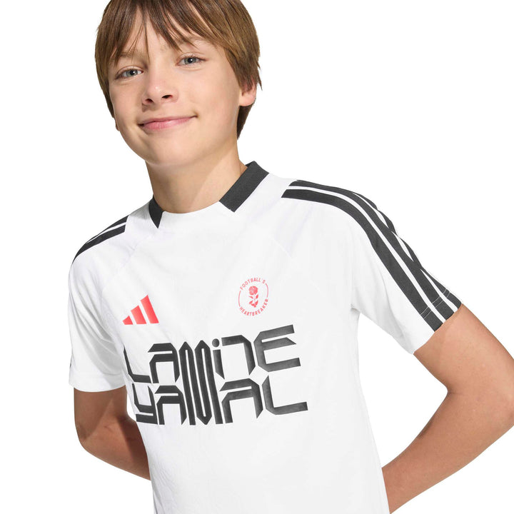 adidas Ly Hot Tee Y Kinder - white