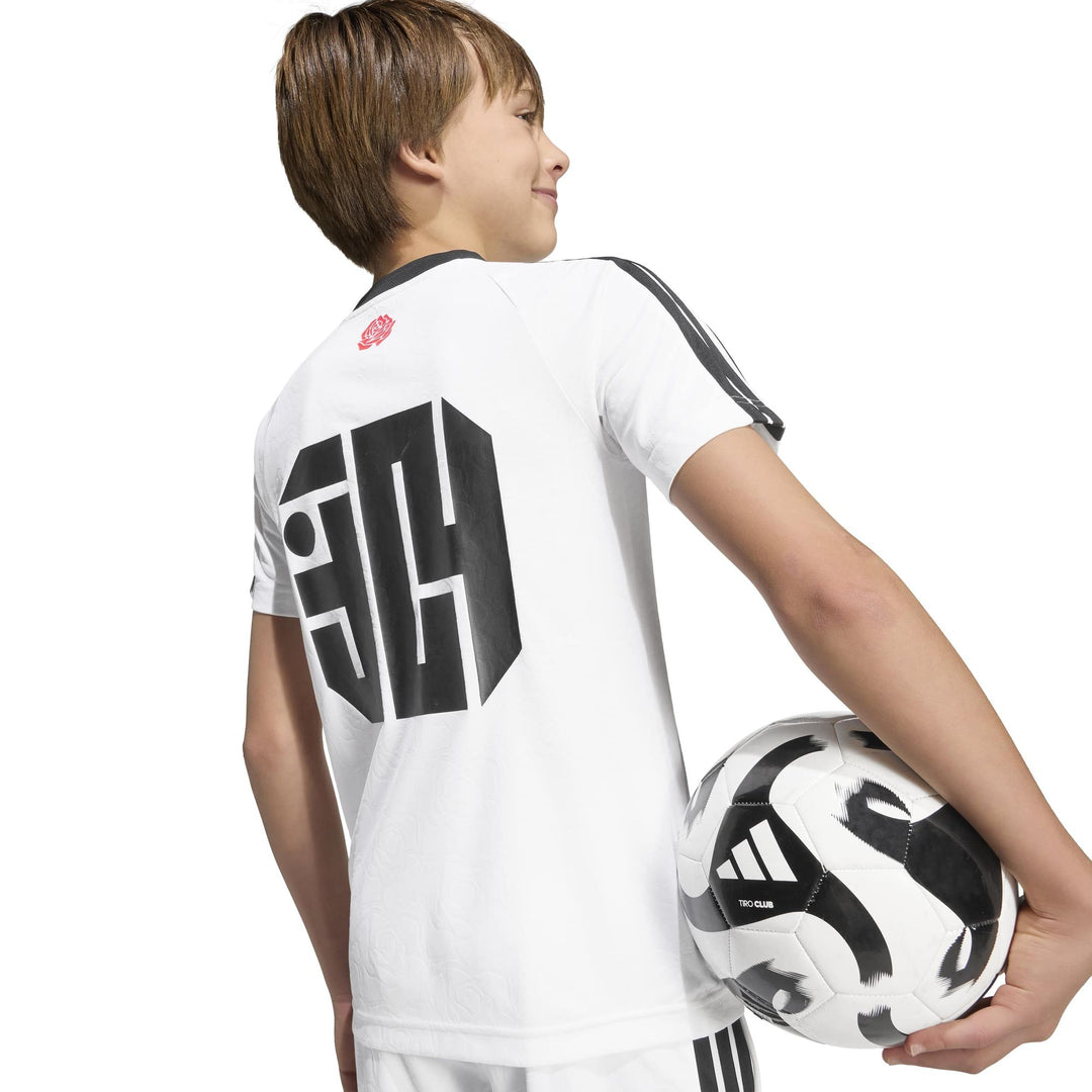 adidas Ly Hot Tee Y Kinder - white