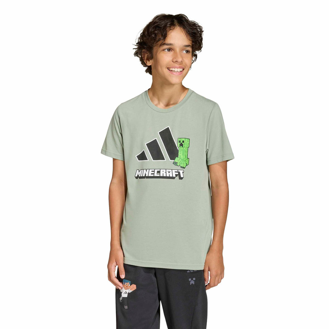 adidas J Mc Tr Tee - silgrn