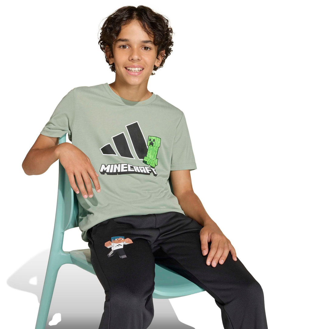 adidas J Mc Tr Tee - silgrn
