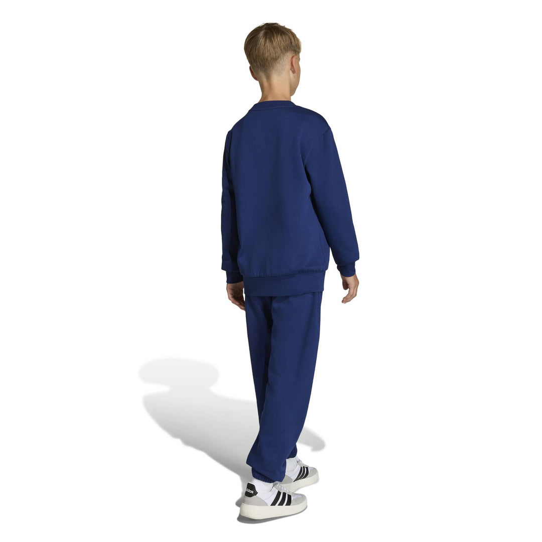 adidas J Bl Fl Jog 240 - dkblue/white