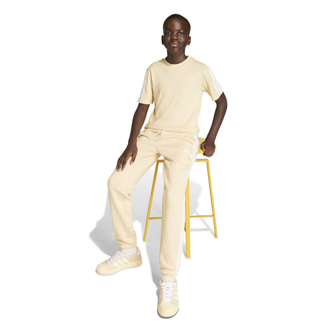 adidas J 3S Tee 160 - crli/white