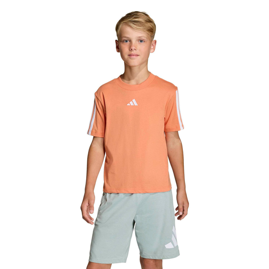 adidas J 3S Tee 160 - duor/white