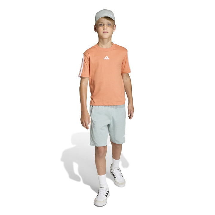 adidas J 3S Tee 160 - duor/white