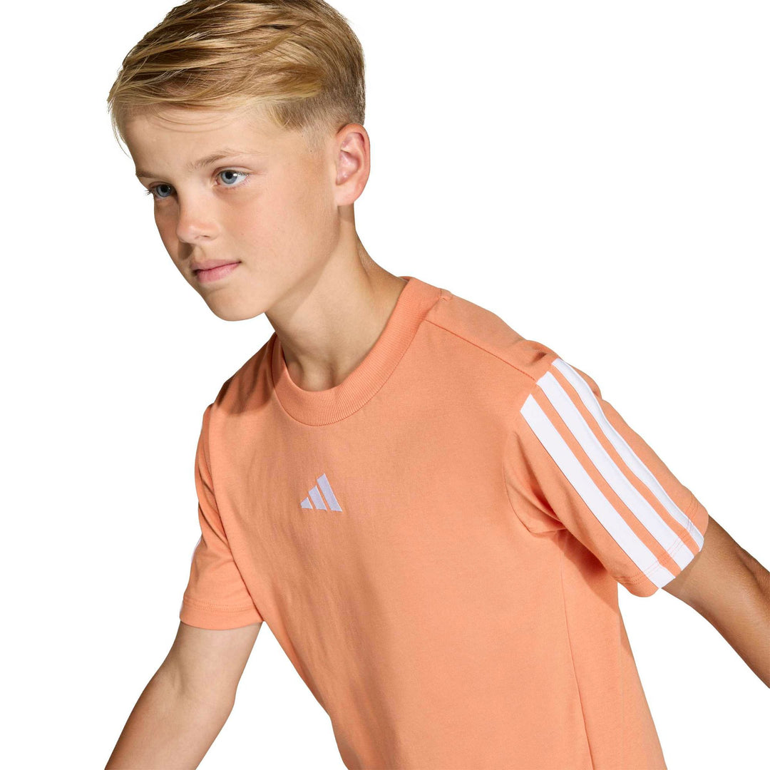 adidas J 3S Tee 160 - duor/white