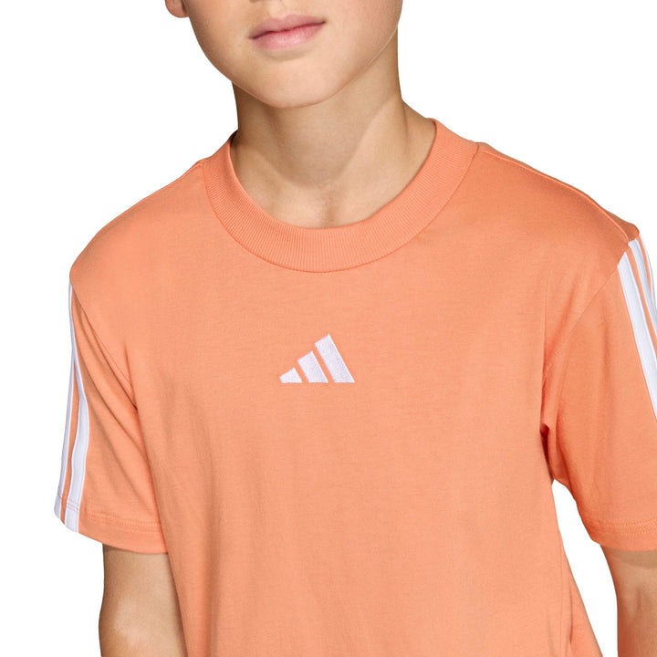 adidas J 3S Tee 160 - duor/white