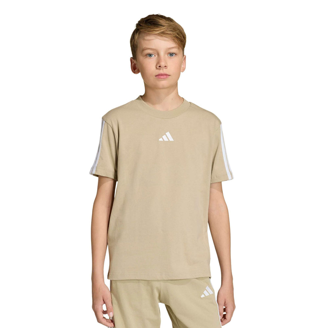 adidas J 3S Tee 160 - woca/white