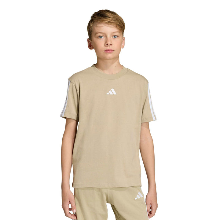 adidas J 3S Tee 160 - woca/white
