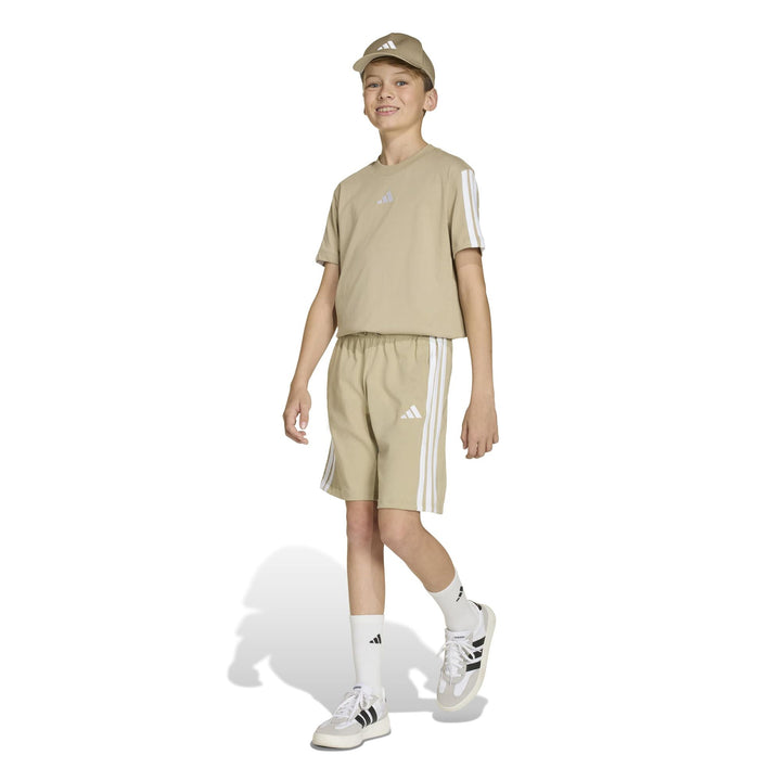 adidas J 3S Tee 160 - woca/white