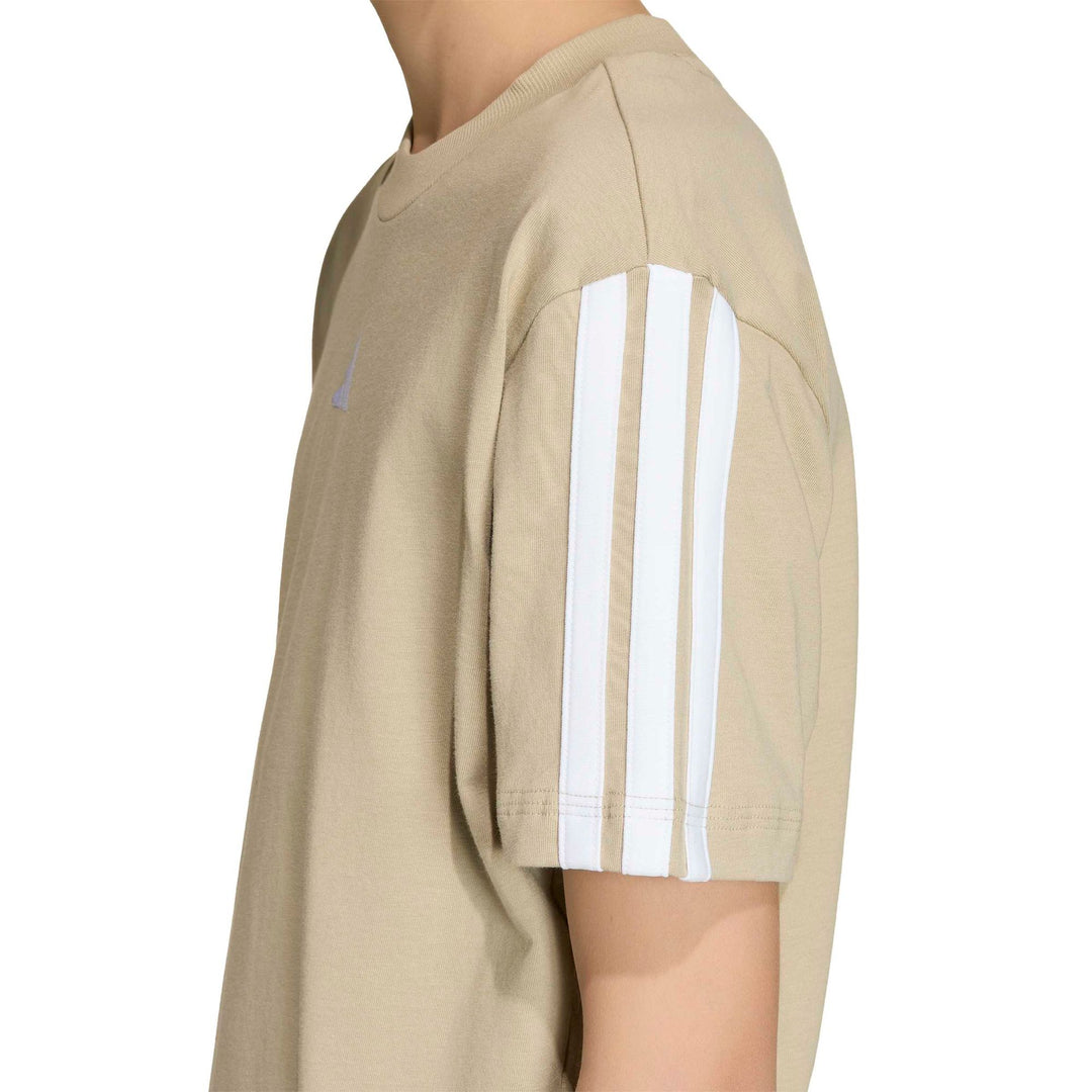 adidas J 3S Tee 160 - woca/white