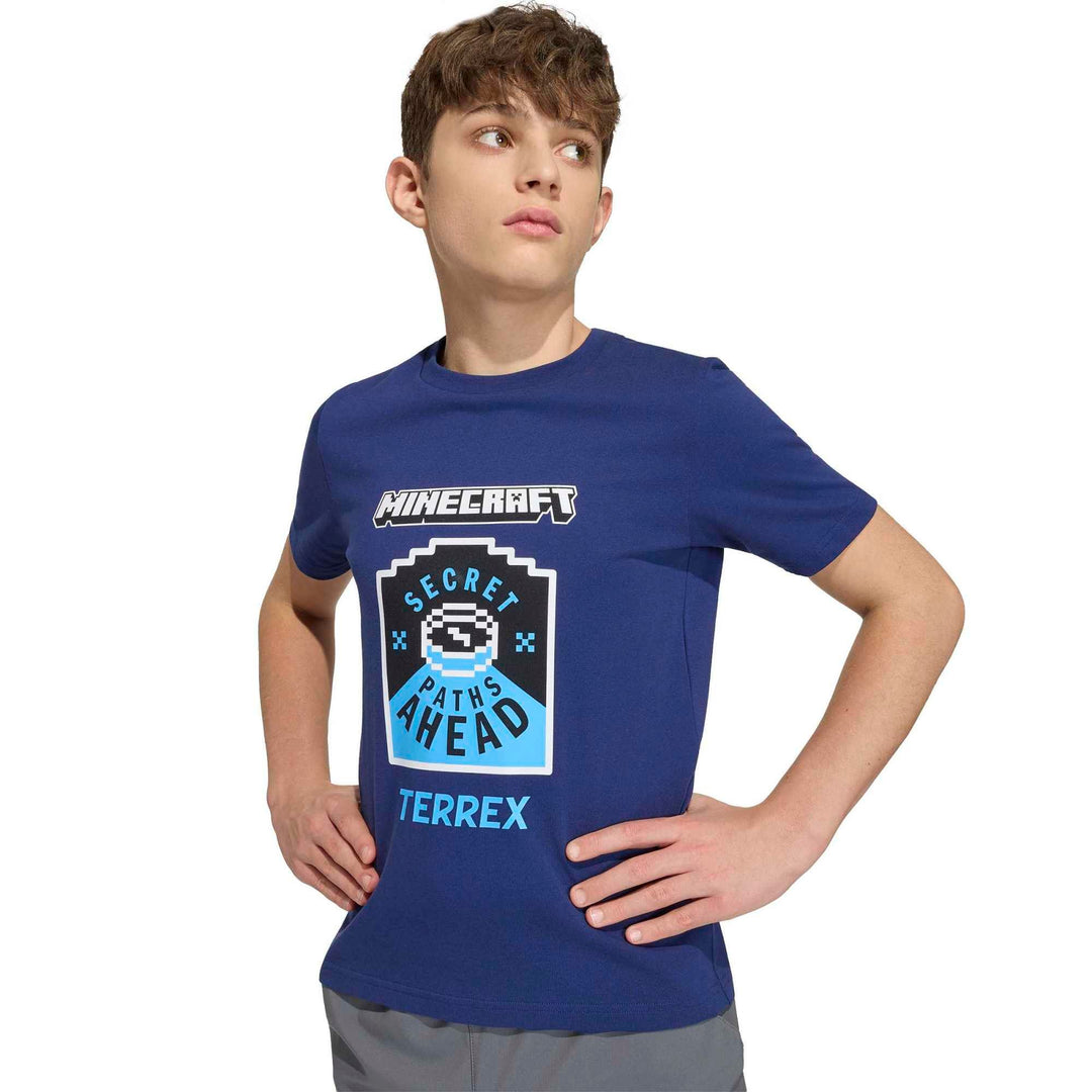 adidas K  Mc Mt Tee - dkblue