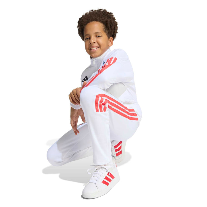 adidas Jb Hot Pnt Y Kinder - white