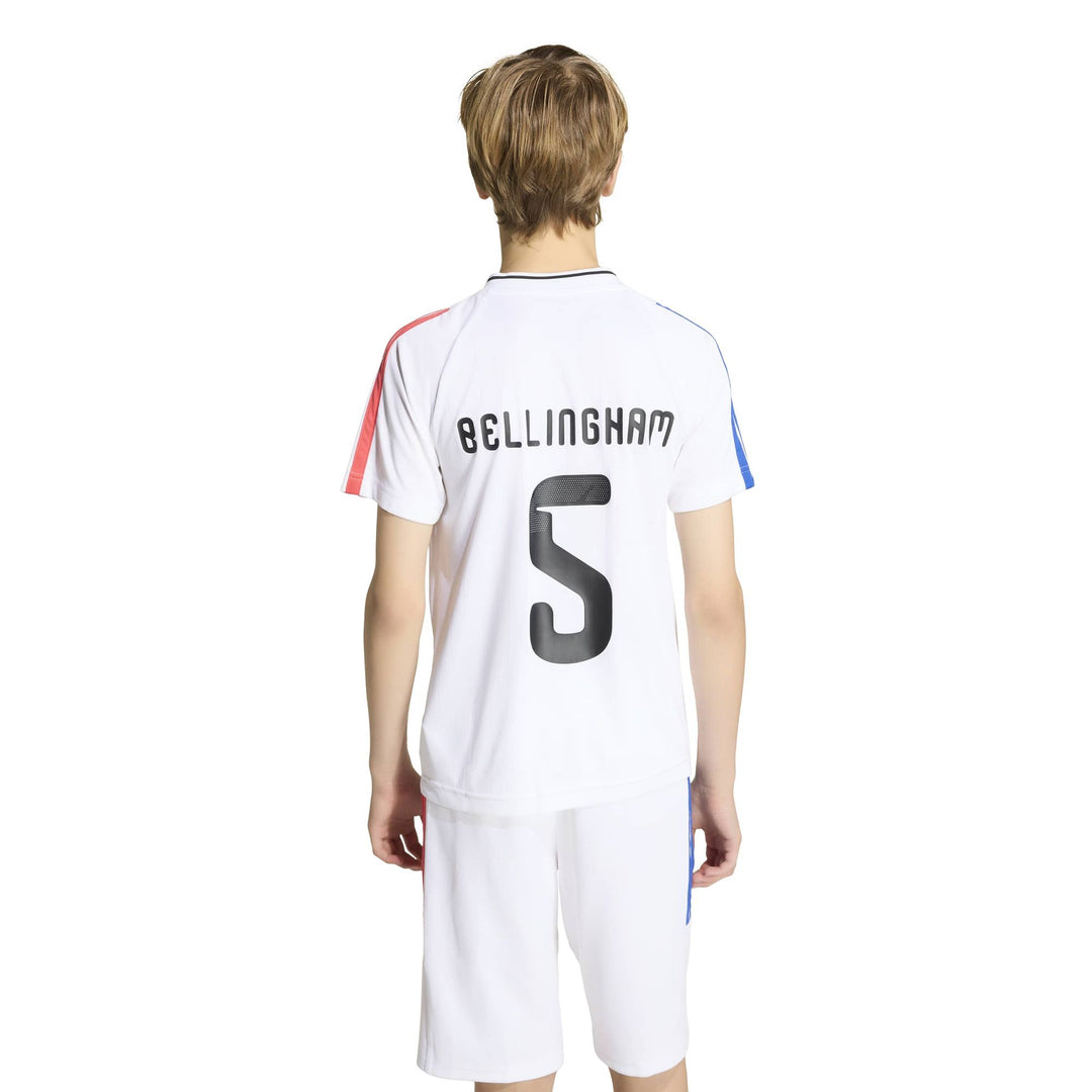adidas Jb Hot Tee Y Kinder - white