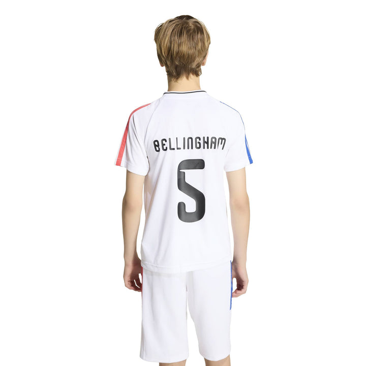 adidas Jb Hot Tee Y Kinder - white