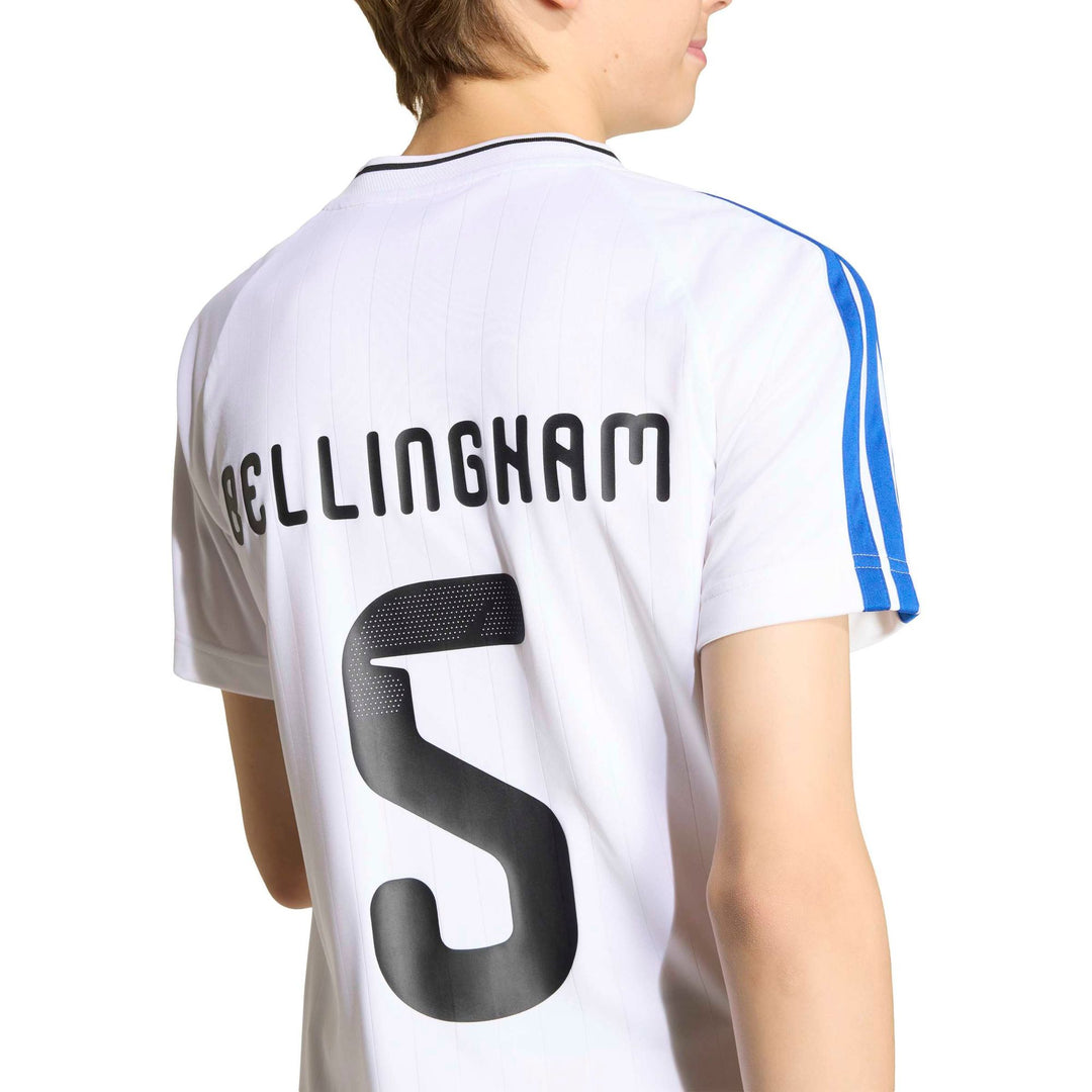 adidas Jb Hot Tee Y Kinder - white