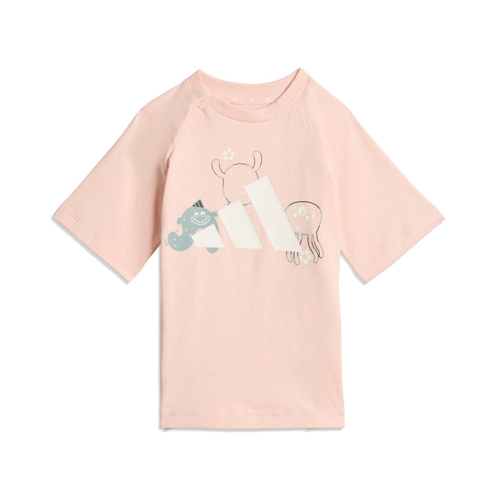 adidas I Trnstr T Set - blupnk/white
