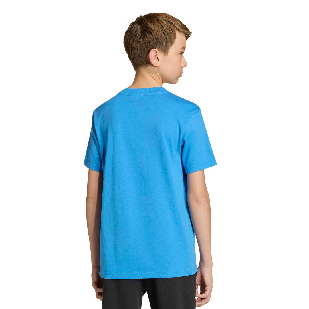 adidas J Lin Tee 160 - rayblu/white