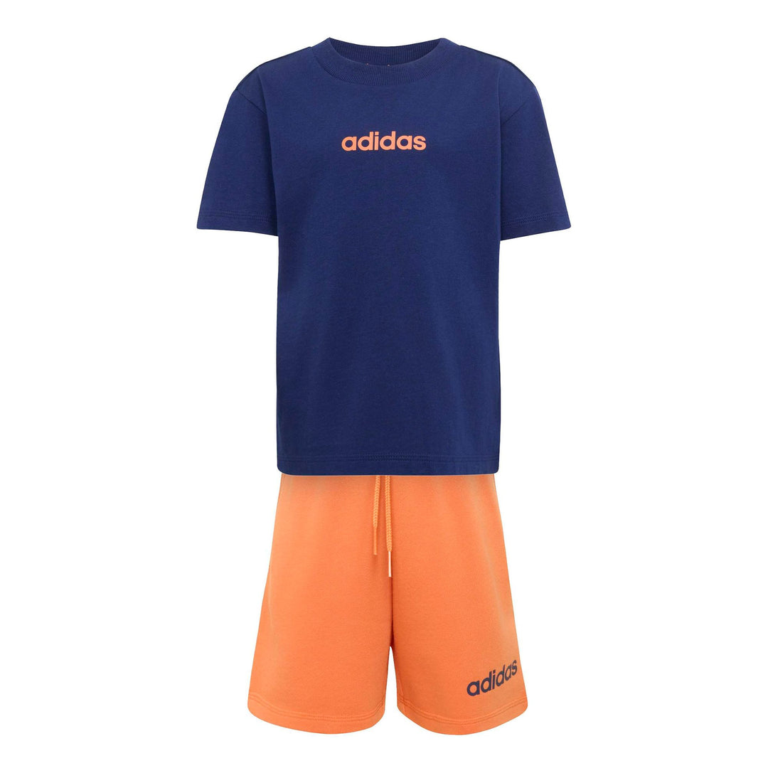 adidas Lk Lin T-Set - dkblue/duor