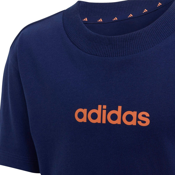 adidas Lk Lin T-Set - dkblue/duor
