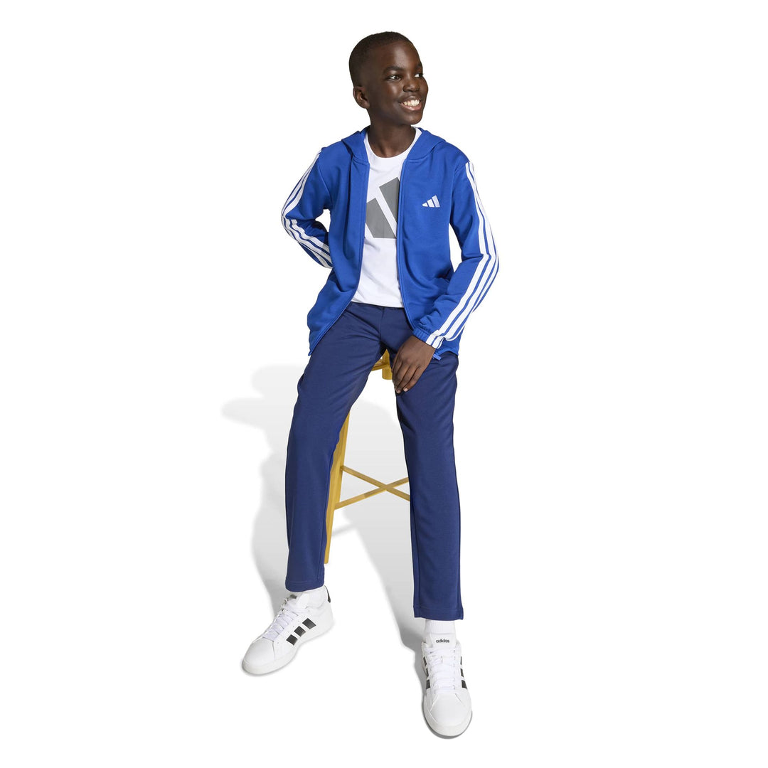 adidas J 3S Ft Ts 220 - royblu/white