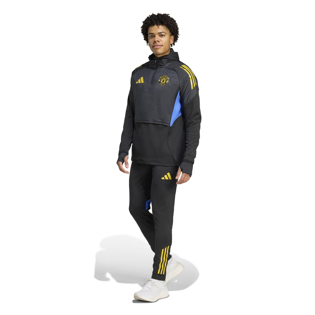 adidas Mufc Eu Wintop - black/hirblu/triyel