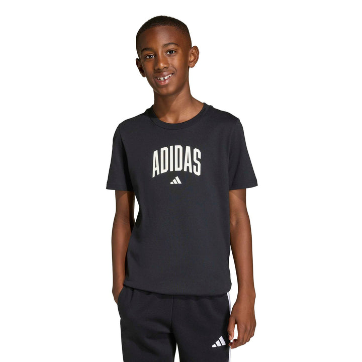 adidas J Colleg T - black/owhite