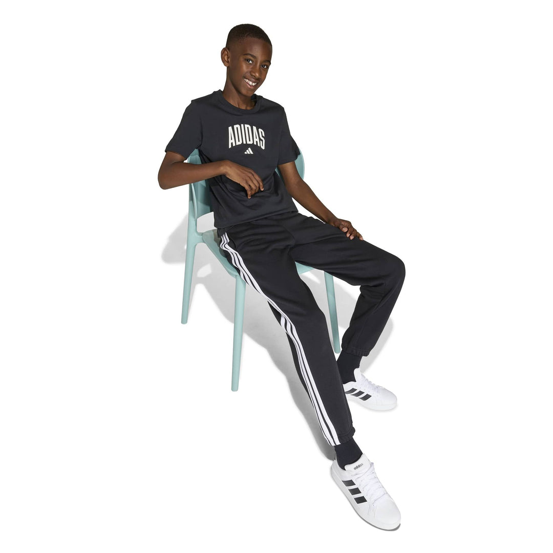 adidas J Colleg T - black/owhite