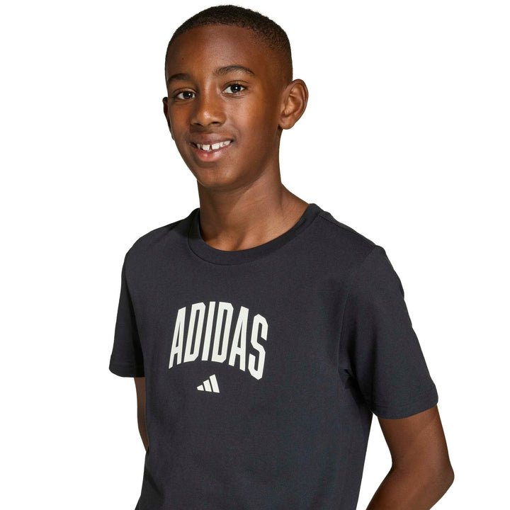 adidas J Colleg T - black/owhite