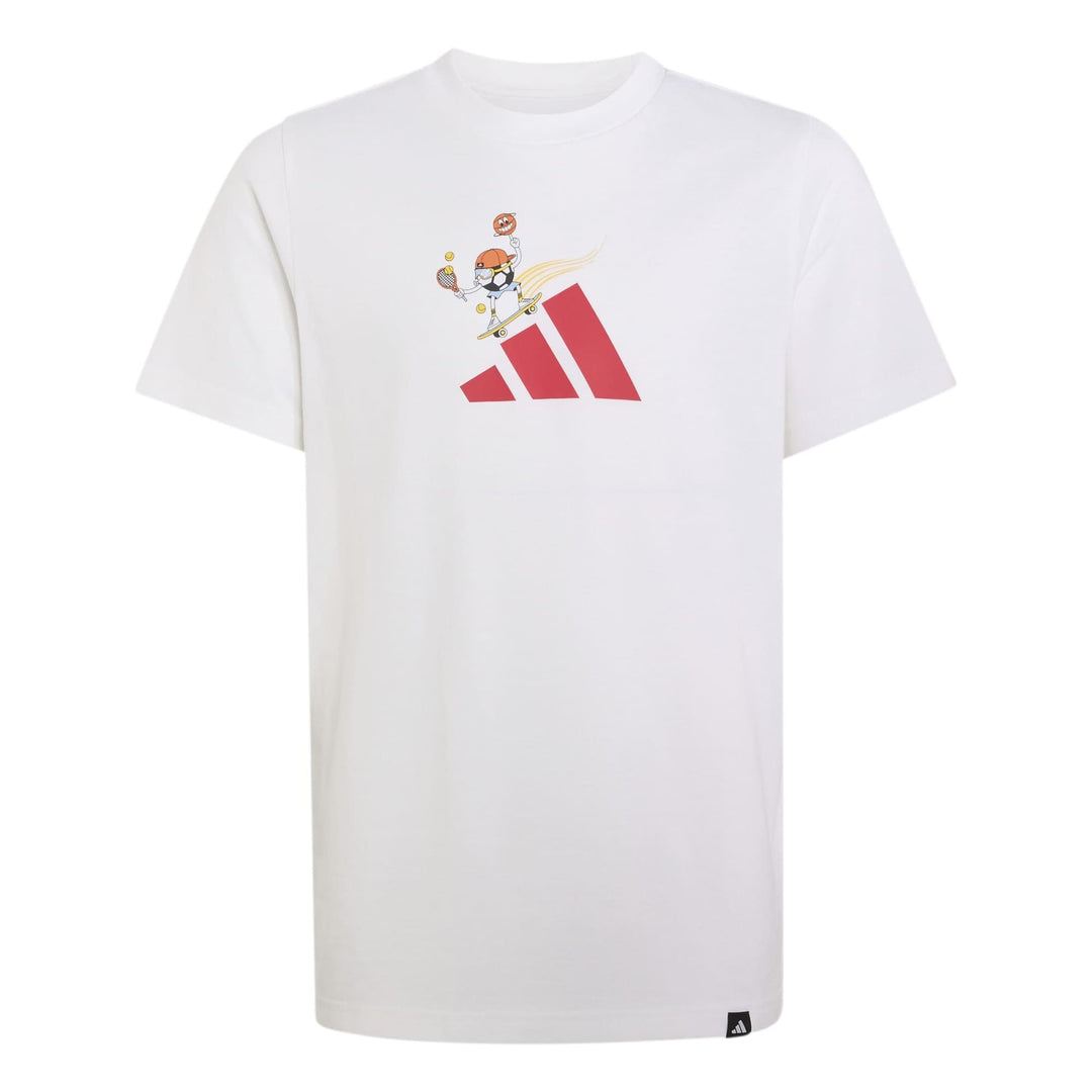 adidas J Sport T - white