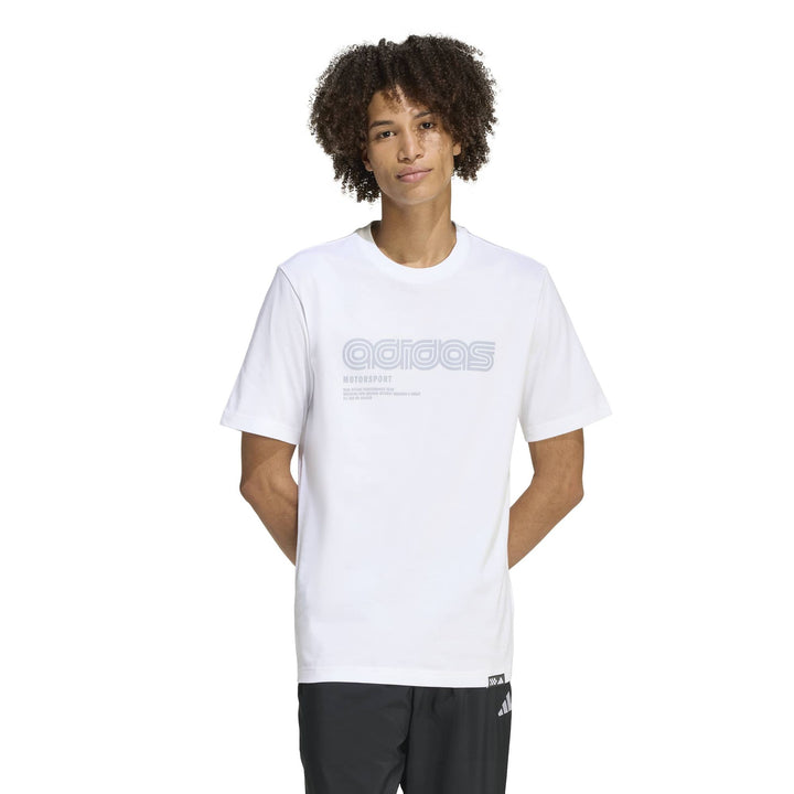 adidas M Mts Linear T - white