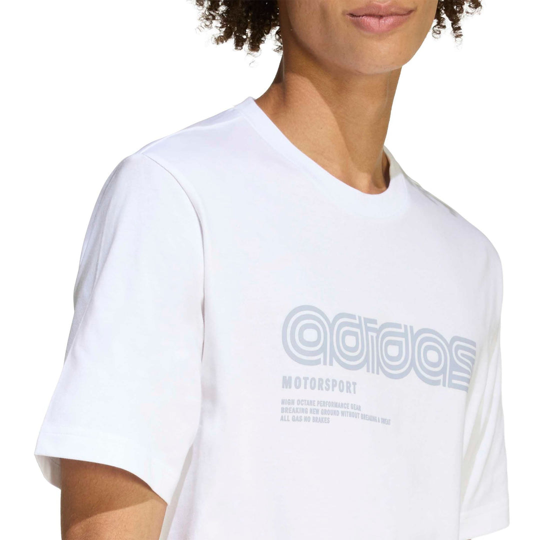 adidas M Mts Linear T - white