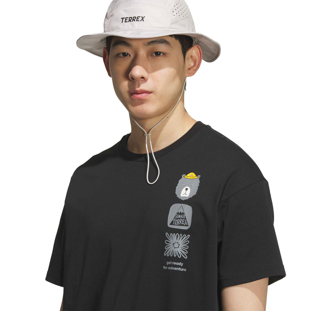adidas Mt Gfx Tee - black