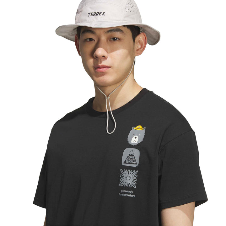adidas Mt Gfx Tee - black