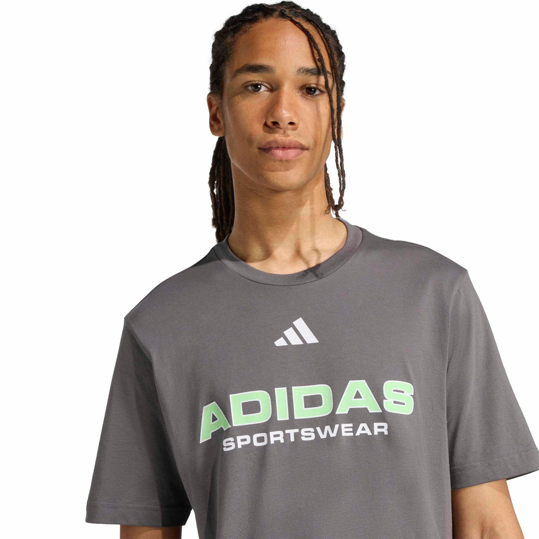 adidas M Hot Linear T - grefiv