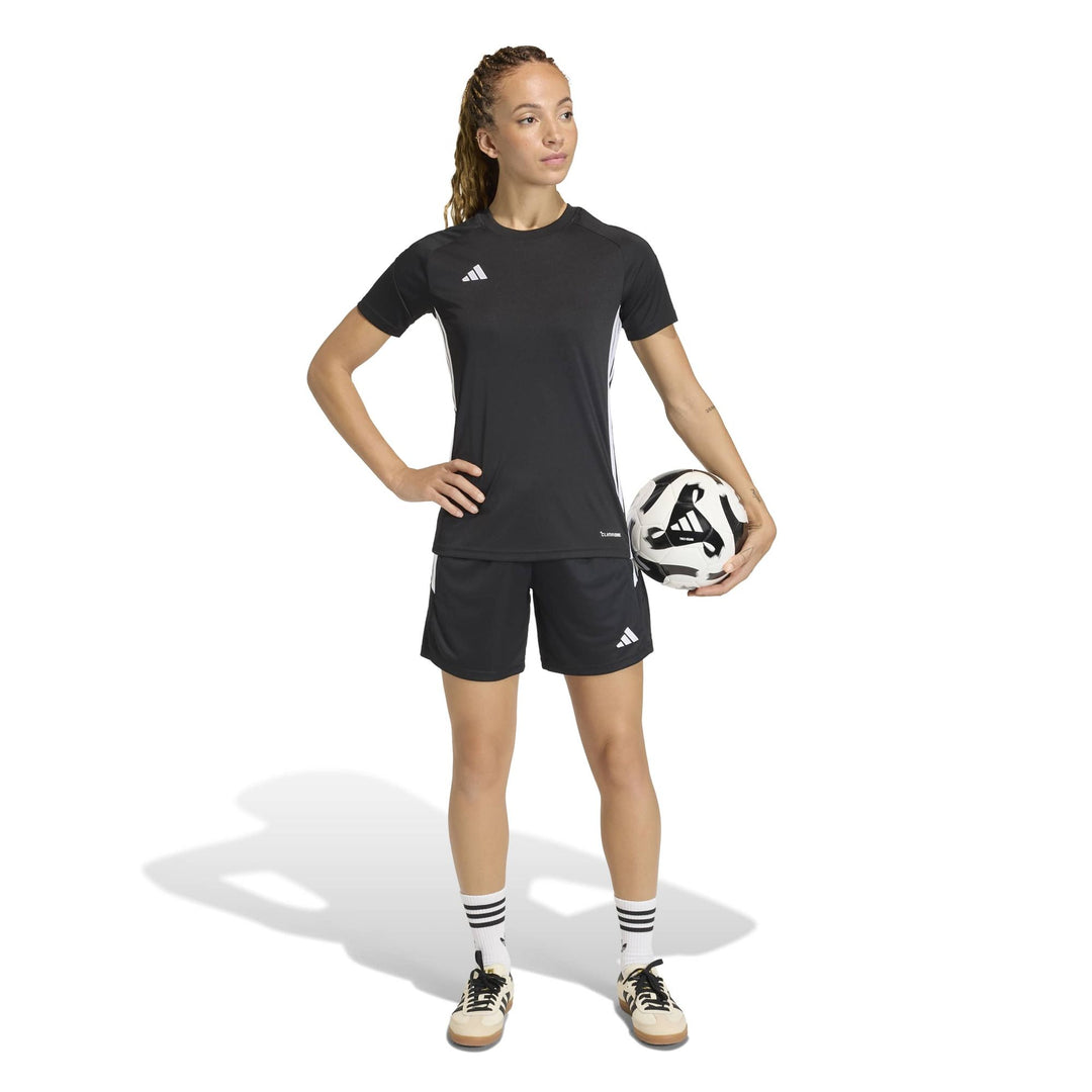 adidas Tiro Es Jsy W - black/black/white